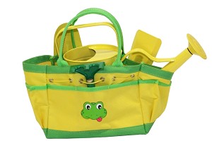 Garden set with canvas case - Frog